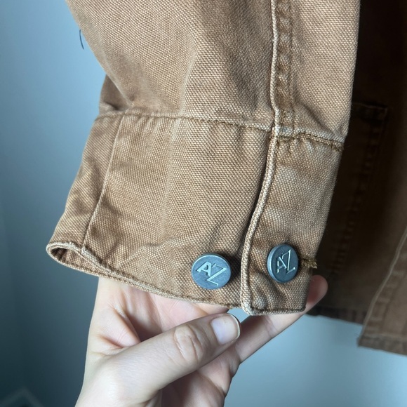 Arizona Barn Chore Jacket 90's Brown Mens Size Large - Picture 5 of 11